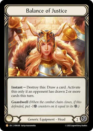 Balance of Justice - Compendium of Rathe - Flesh and Blood TCG