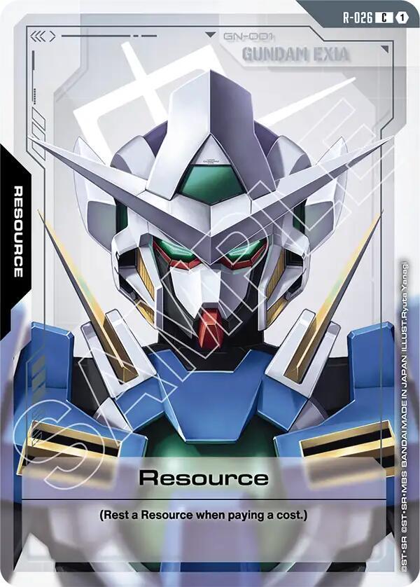 Resource (R-026) - Steel Requiem - Gundam Card Game - TCGplayer.com