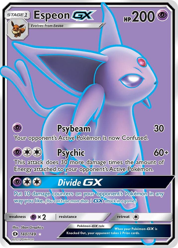 Espeon GX (Full Art) - SM Base Set - Pokemon - TCGplayer.com