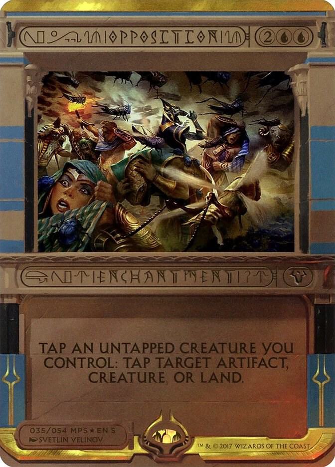 Opposition - Masterpiece Series: Amonkhet Invocations - Magic: The