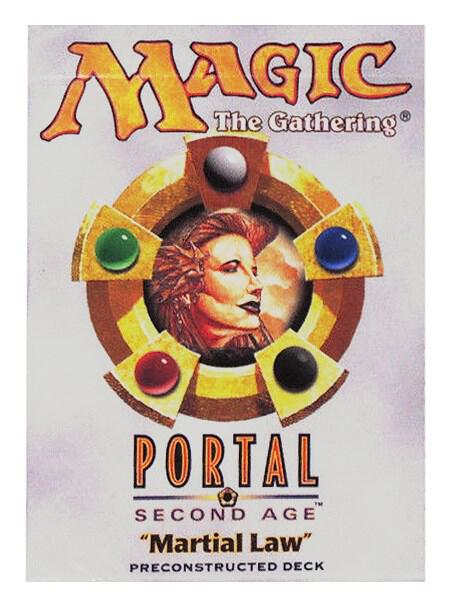 Portal Second Age Theme Deck - Martial Law - Portal Second Age