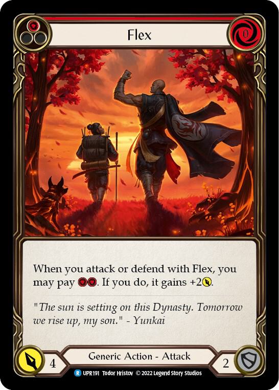 Flex (Red) - Uprising - Flesh and Blood TCG - TCGplayer.com