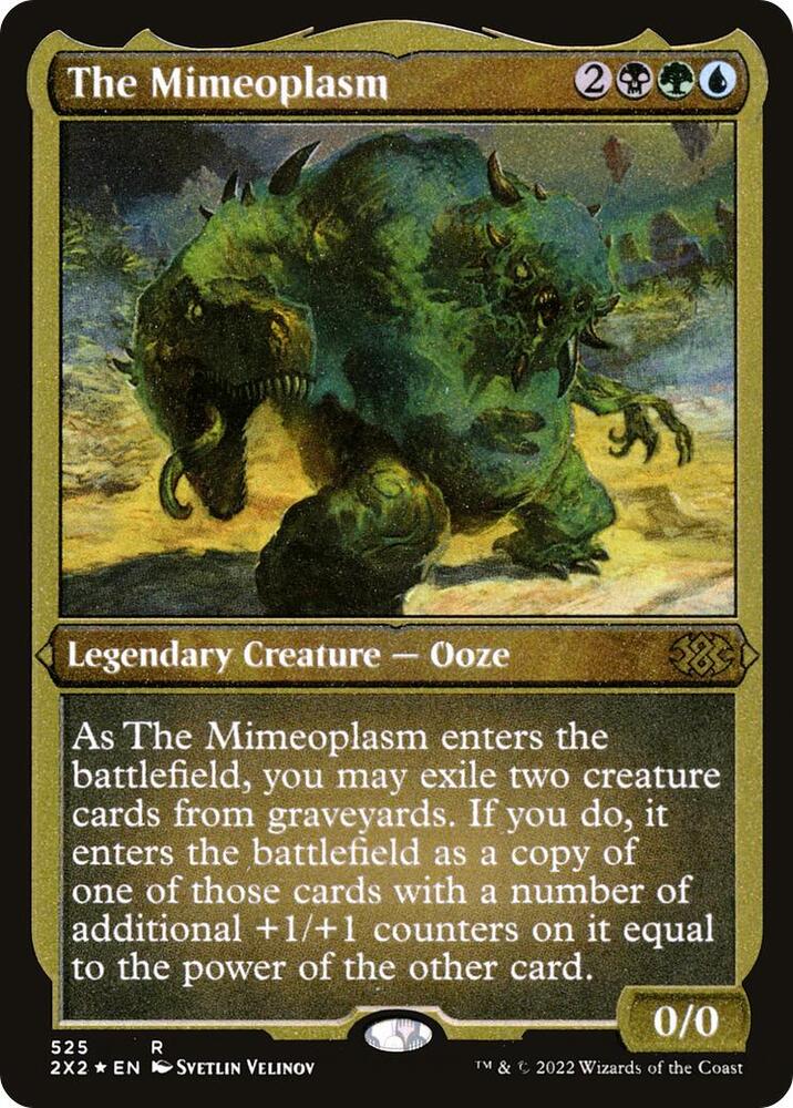 The Mimeoplasm (Foil Etched) - Double Masters 2022 - Magic: The