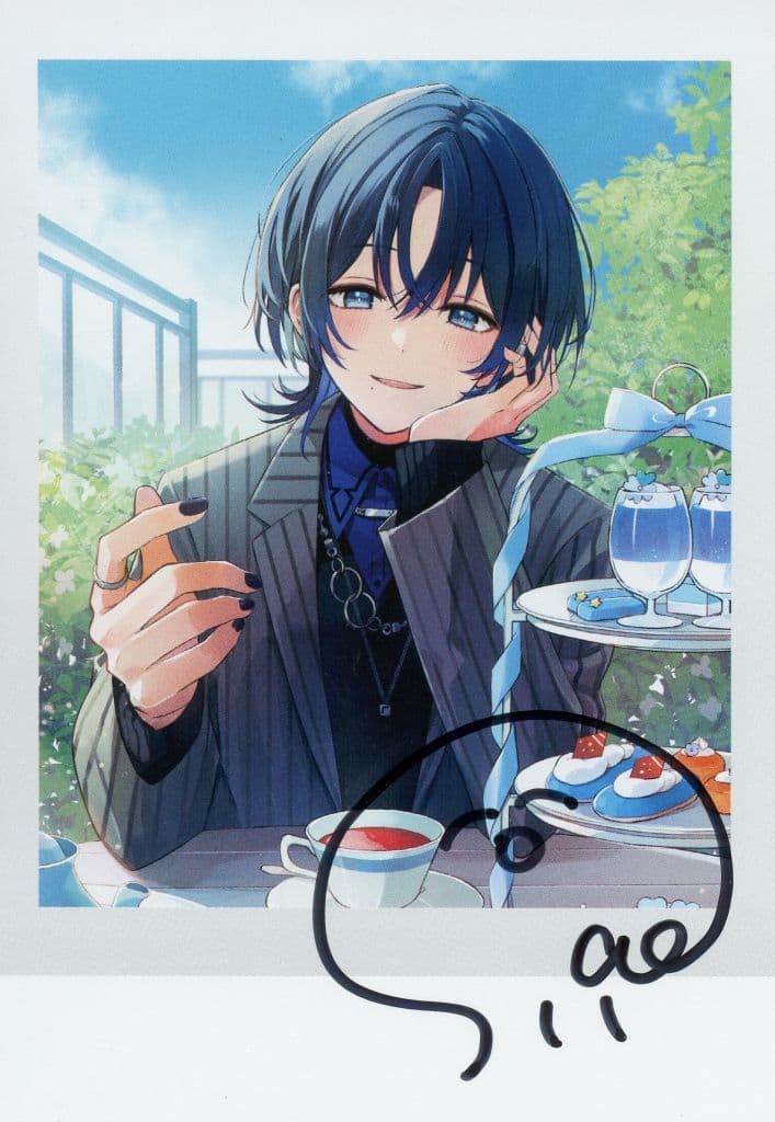 ReGLOSS アルバム 火威青 直筆サイン+CD+ホロカ ReGLOSS 火威青