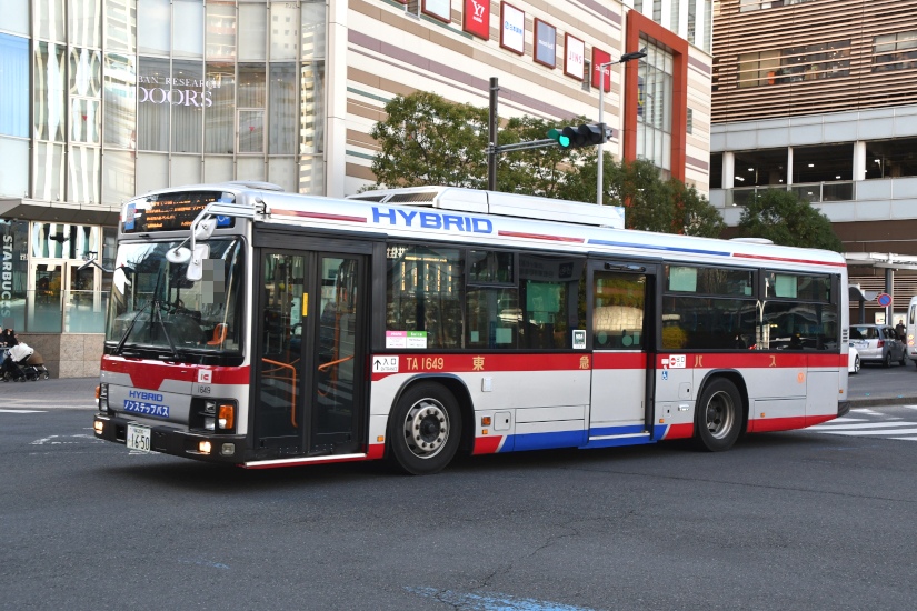 TA1649]川崎200 か 16-50 | 東急バス高津の館