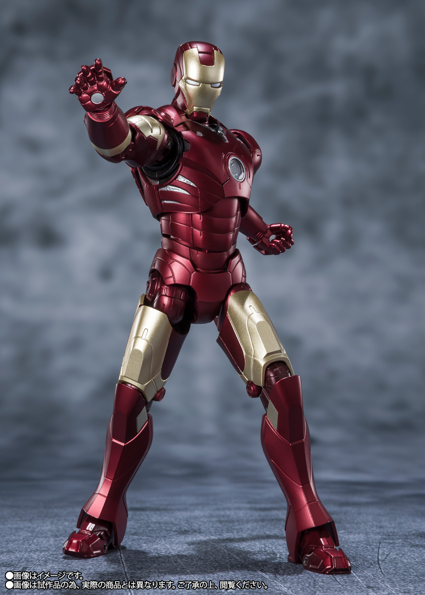 S.H.Figuarts アイアンマン マーク3 -STANDARD EDITION- | 魂ウェブ