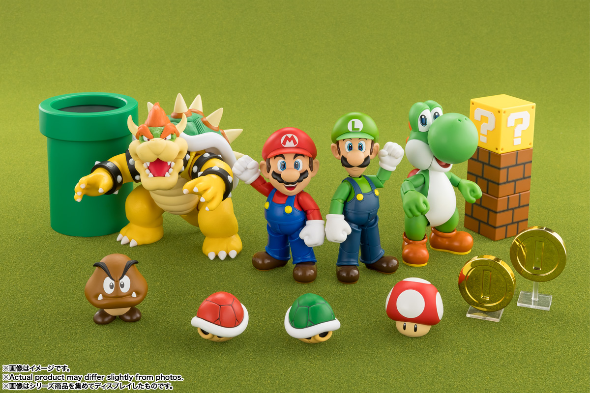 S.H.Figuarts スーパーマリオ プレイセット (SUPER MARIO)│株式会社