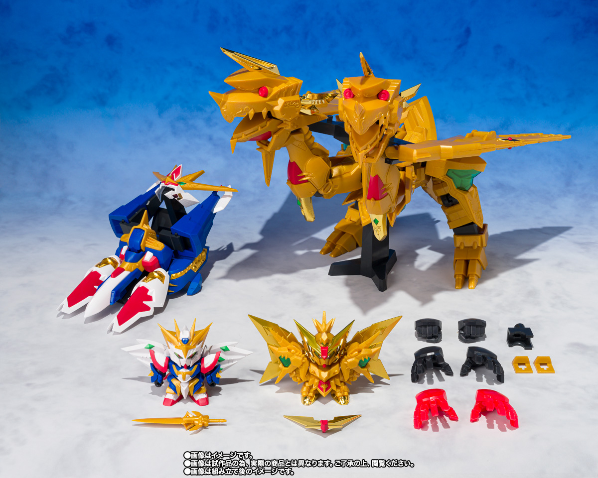Original SD Gundam World Golden God Superior Kaiser/Sun God God