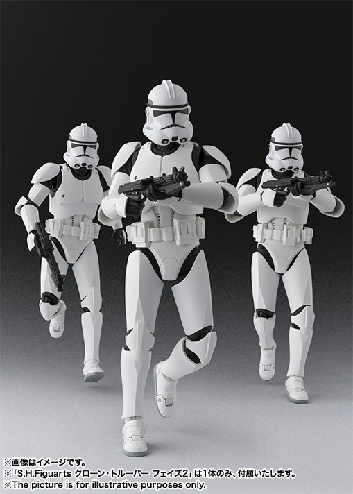 S.H.Figuarts クローン・トルーパー フェイズ2 | 魂ウェブ