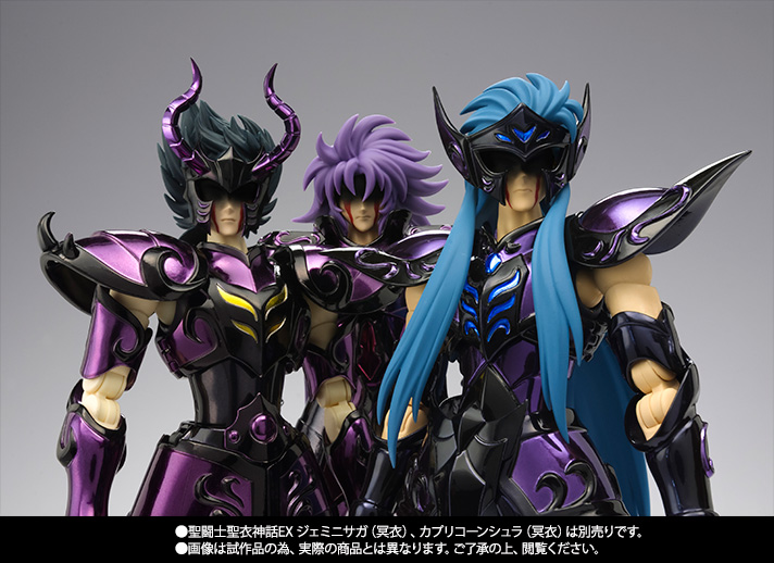 聖闘士聖衣神話EX アクエリアスカミュ（冥衣） | 魂ウェブ