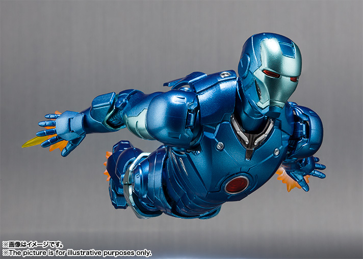 S.H.Figuarts アイアンマン マーク3 -ブルーステルスカラー- | 魂ウェブ