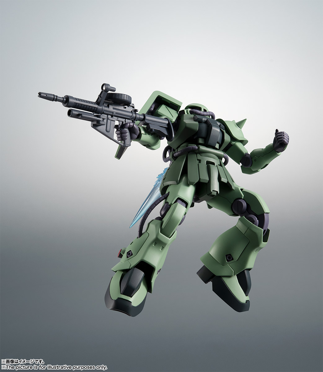 ROBOT魂 ＜SIDE MS＞ MS-06F-2 ザクII F2型 ver. A.N.I.M.E. | 魂ウェブ