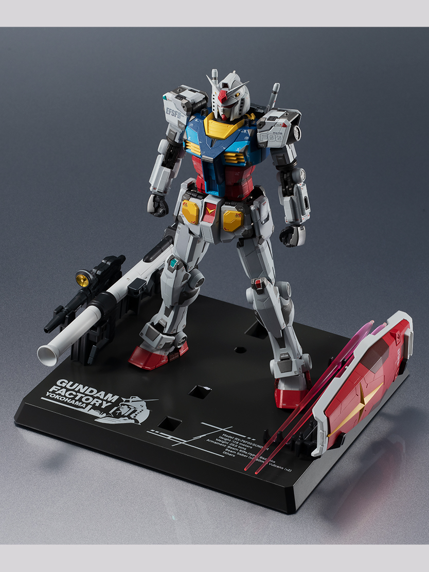 超合金 超合金×GUNDAM FACTORY YOKOHAMA RX-78F00 GUNDAM | 魂ウェブ