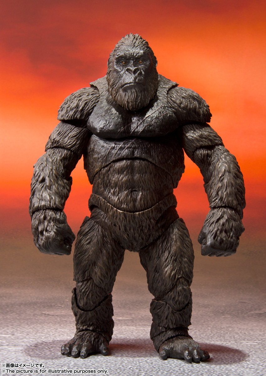 S.H.MonsterArts KONG FROM GODZILLA VS. KONG(2021) | TAMASHII WEB