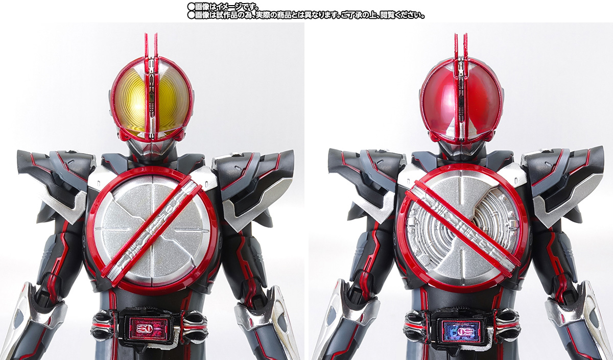 真骨彫SHFiguarts 仮面ライダー555 アクセルフォーム 真骨彫製法 仮面