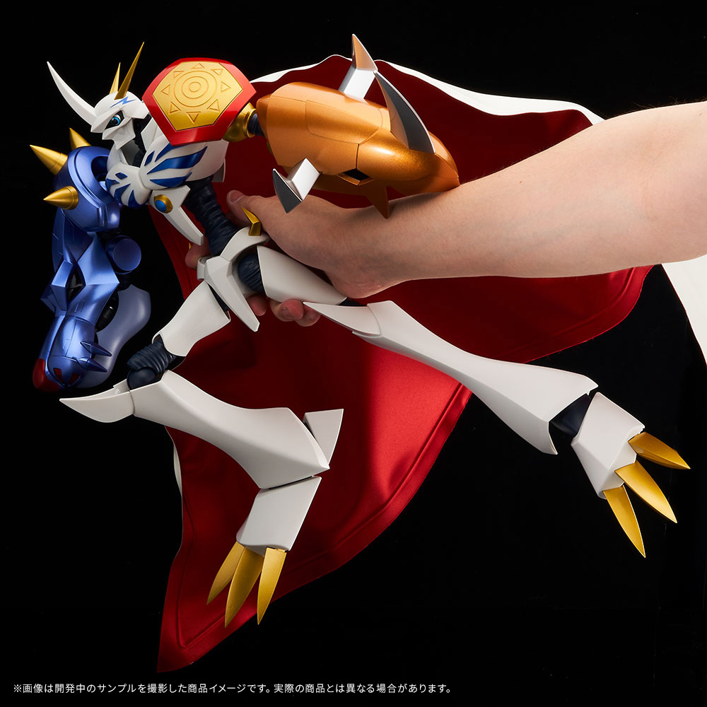 超巨大アクションフィギュアで聖騎士降臨！「DYNACTION オメガモン」ご