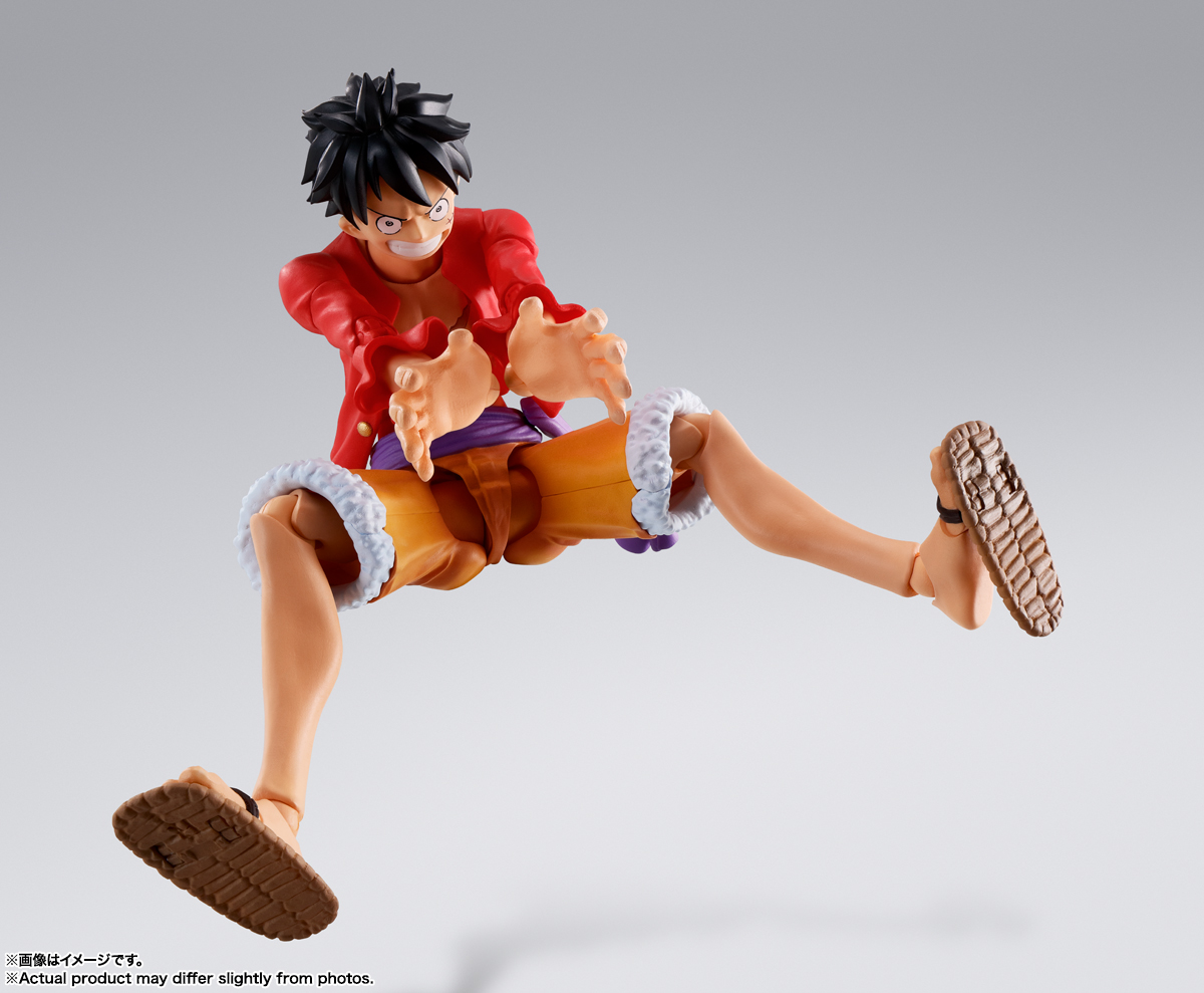 S.H.Figuartsに『ONE PIECE』新シリーズが参戦!! ルフィ、ゾロ、サンジ