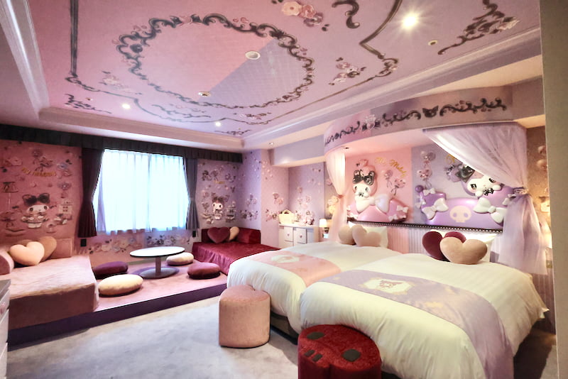 国内初のマイメロディ・クロミ ルームも！京王プラザホテル八王子の新