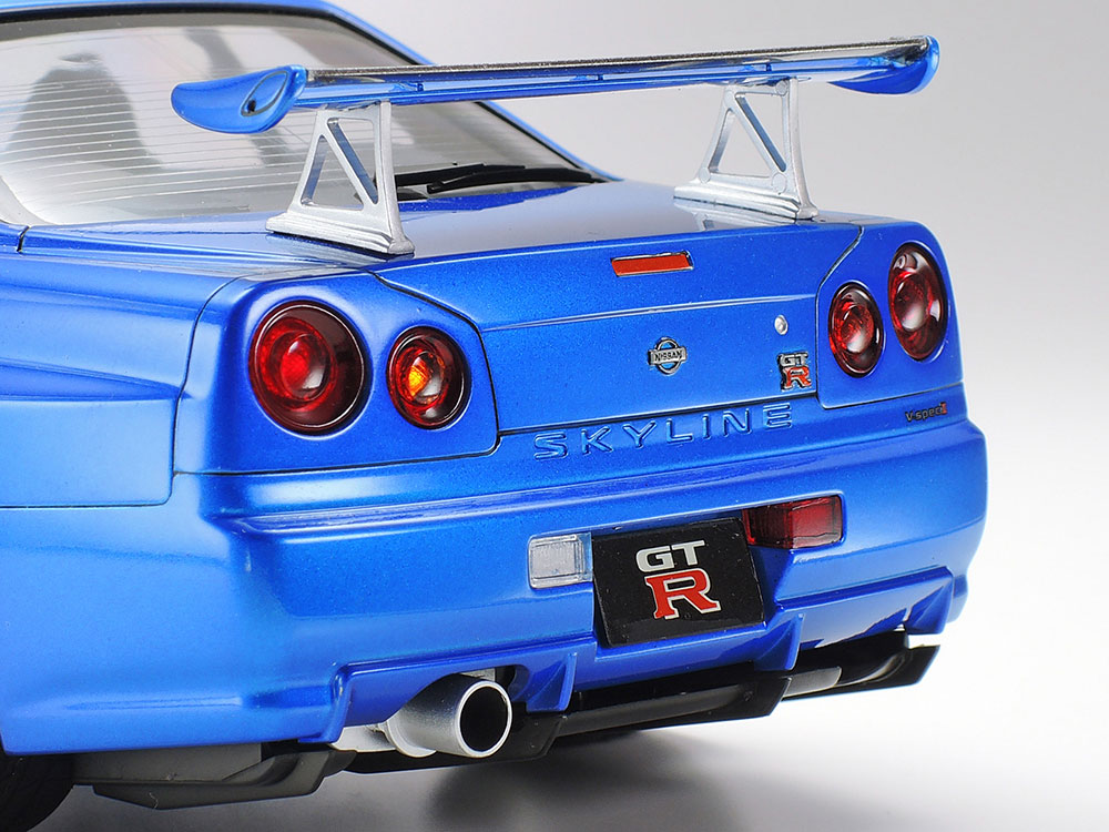 1/24 ニッサン スカイライン GT-R VスペックII （R34）: スケール