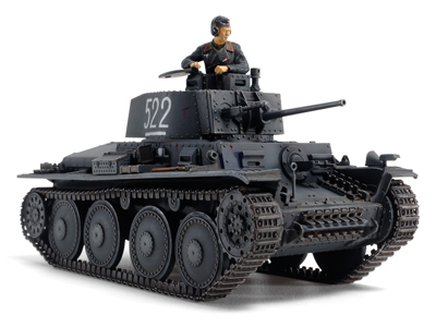 1/48 ドイツ軽戦車 38（t） E/F型: スケールモデル｜TAMIYA SHOP