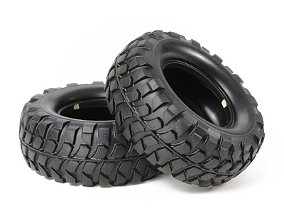 OP.1598 ロックブロックタイヤ ソフト 2本 （CC-01）: RCモデル