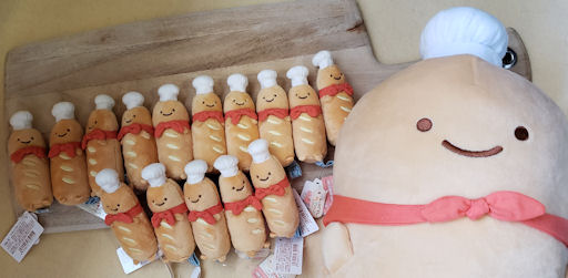 190818 すみっコぐらし“すみっコパンきょうしつ”シリーズ ぬいぐるみ