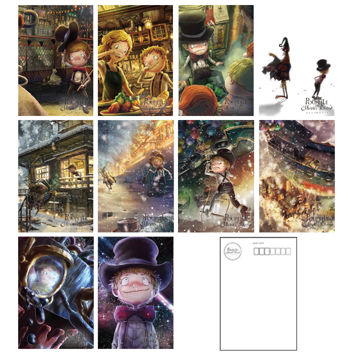 送料無料】えんとつ町のプペル ポストカード 10枚セット | 玩具・雑貨