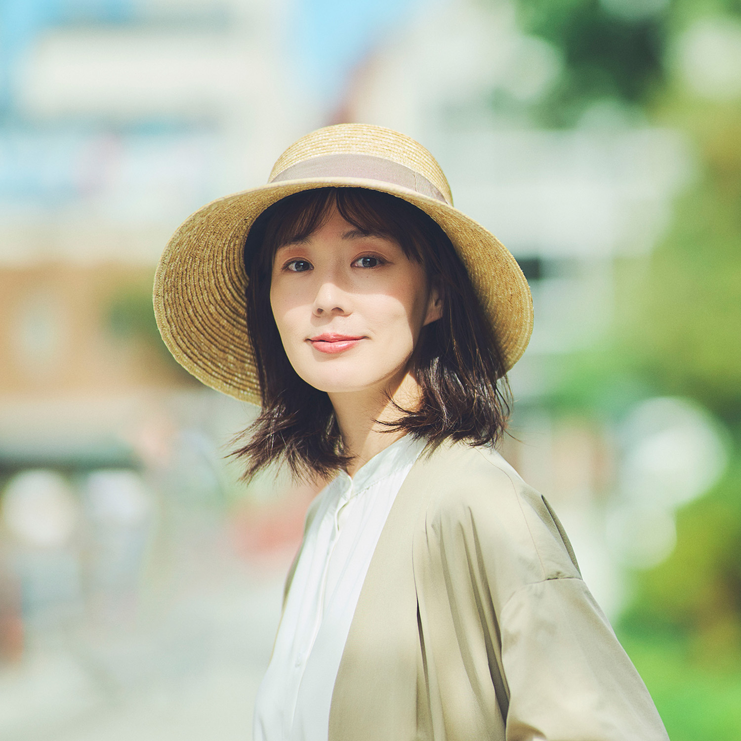 田中帽子店Stella（ステラ）麦わら つば長女優帽 婦人用帽子 田中帽子