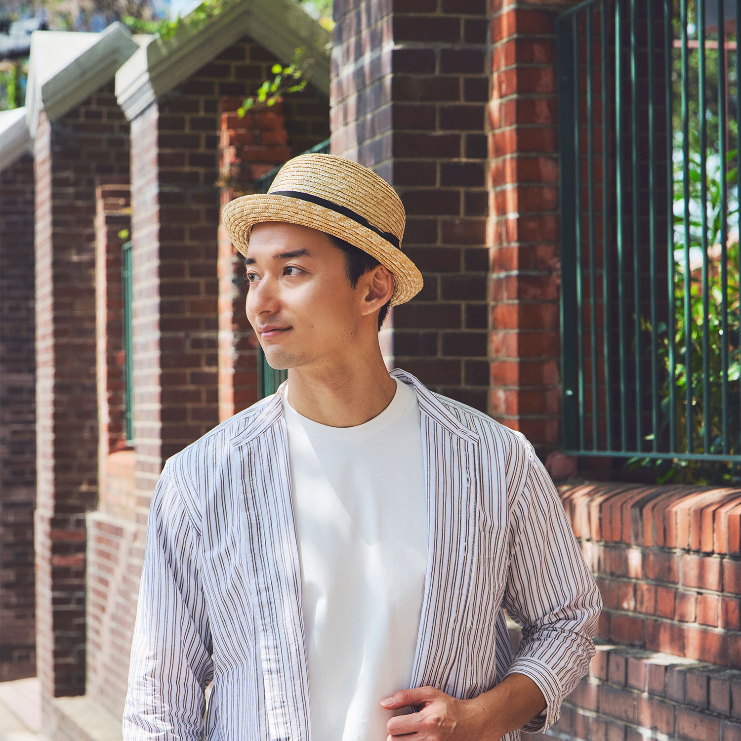 田中帽子店 Nicole （ニコル） 麦わらセーラーハット 婦人用帽子 田中