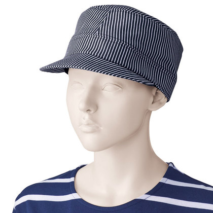 ワークキャップ（ヒッコリーストライプ）KAZENAPK482の通販｜飲食店
