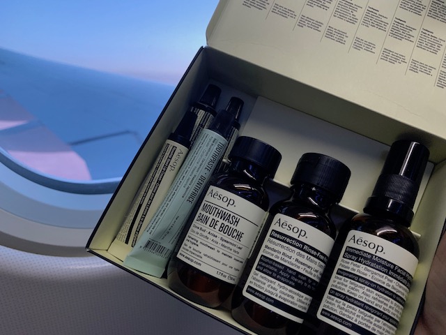 機内持ち込みサイズだから超便利！イソップの「デパーチャー キット