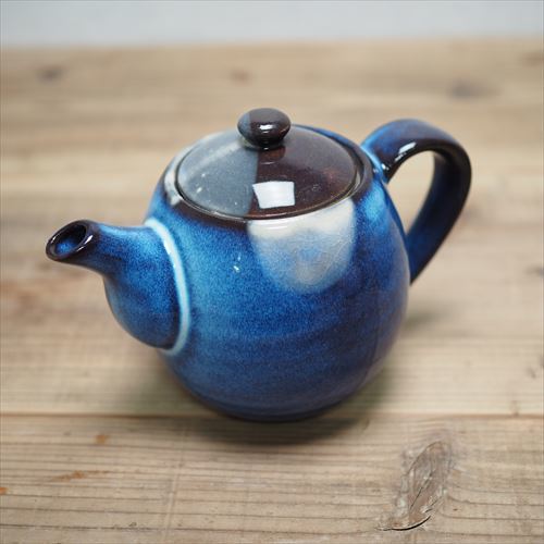 萩焼/松光山栄光/青萩釉 ポット/Φ10.5XH10.5 - テーブルライフストア