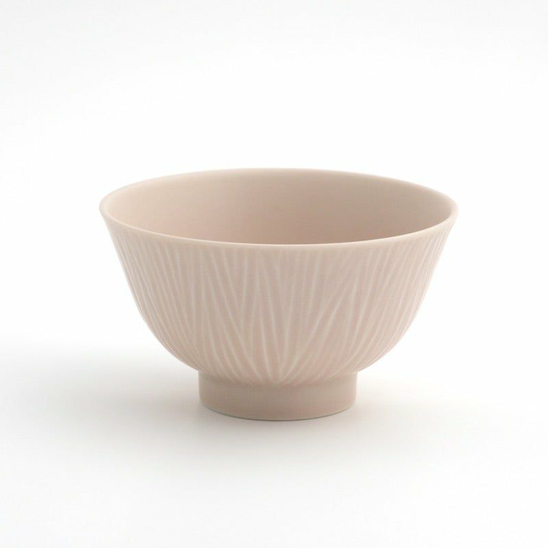 木立（こだち） 【うつわよせシリーズ】木立 ご飯茶碗 マットピンク〈1