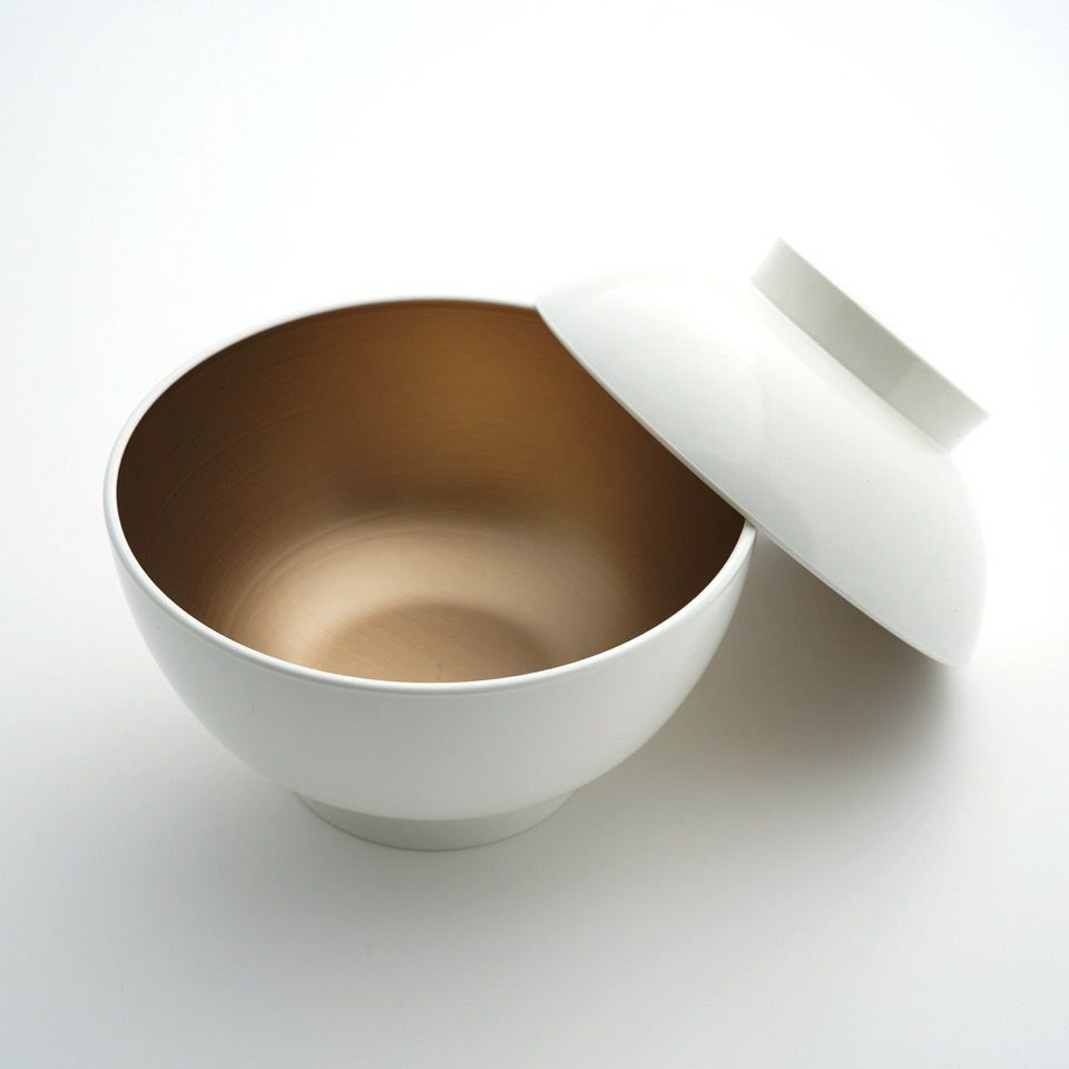 シリーズ以外・その他 SHIRONERI 雑煮椀 シャンパンゴールド〈1個