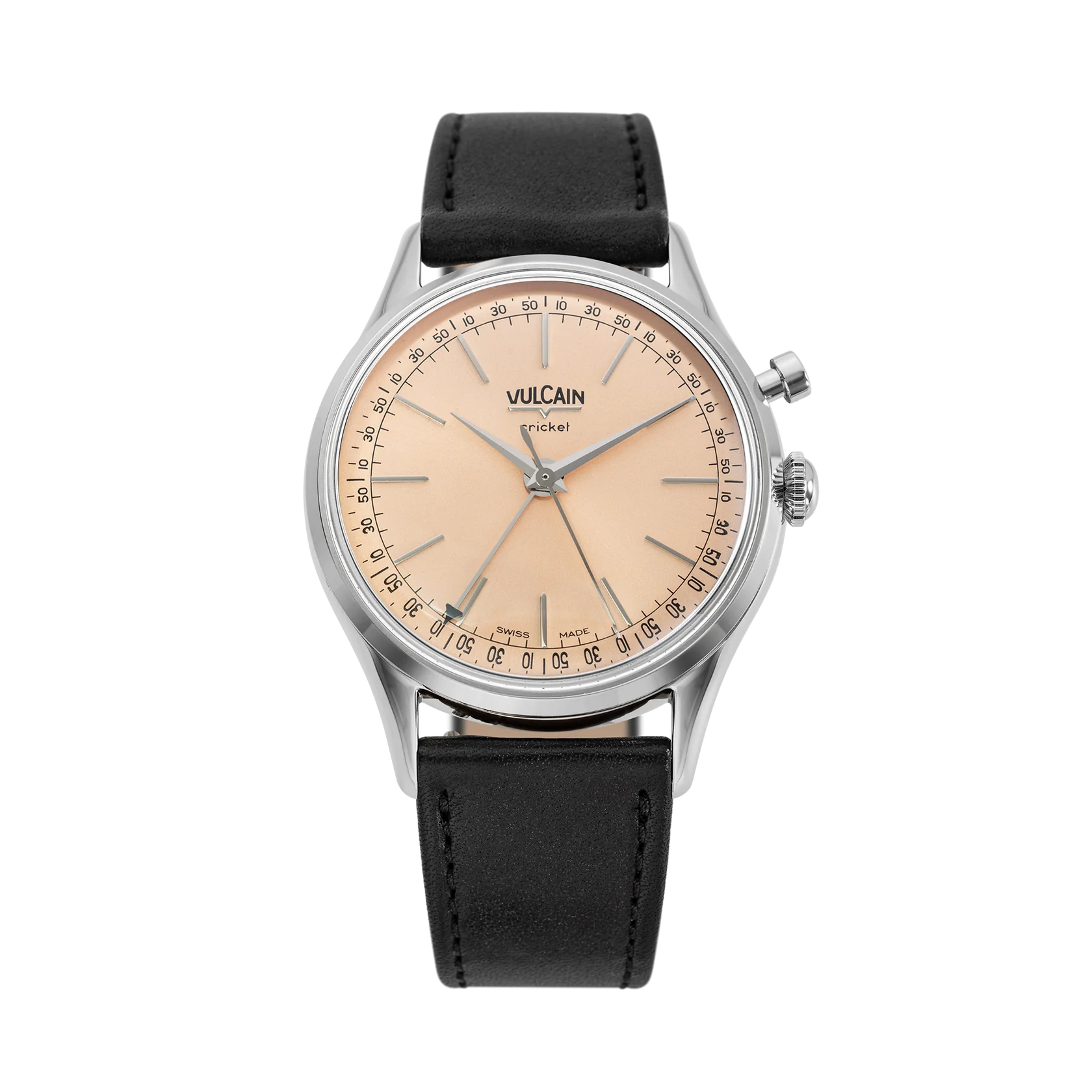 Vulcain Cricket President (39mm) Pale Salmon 100173A80 / 100273A80