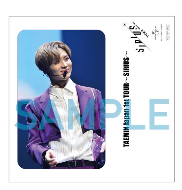 TAEMIN 「TAEMIN Japan 1st TOUR～SIRIUS～」スペシャルサイト