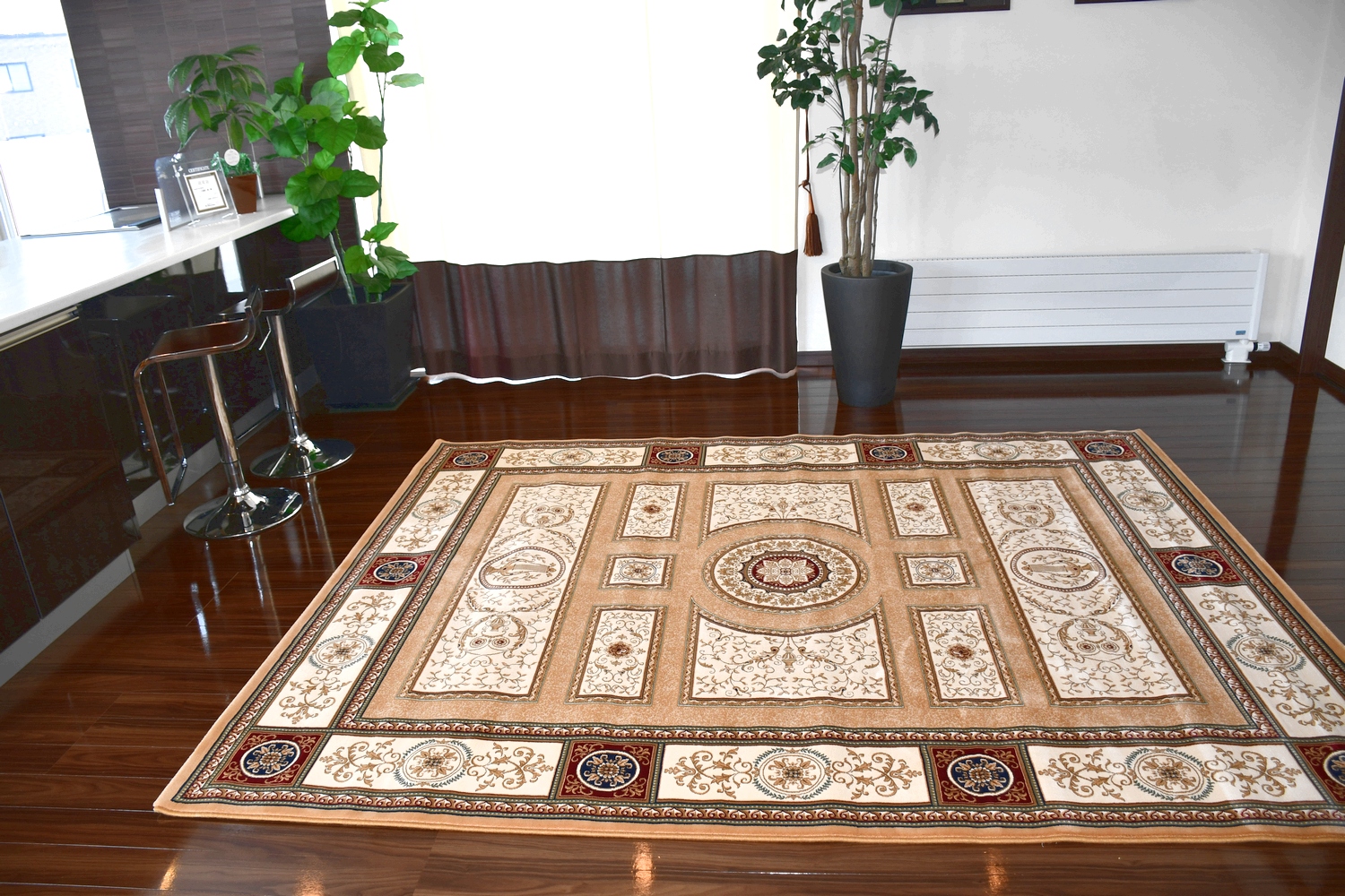 値下げベルギー(170×230)上質ラグ,絨毯 ベルギー(170×230)上質ラグ，絨毯