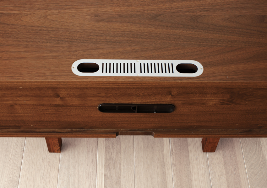 レイリア138TVボード WALNUT(W138×D41×H178.5cm)税込￥178,000 | 高野