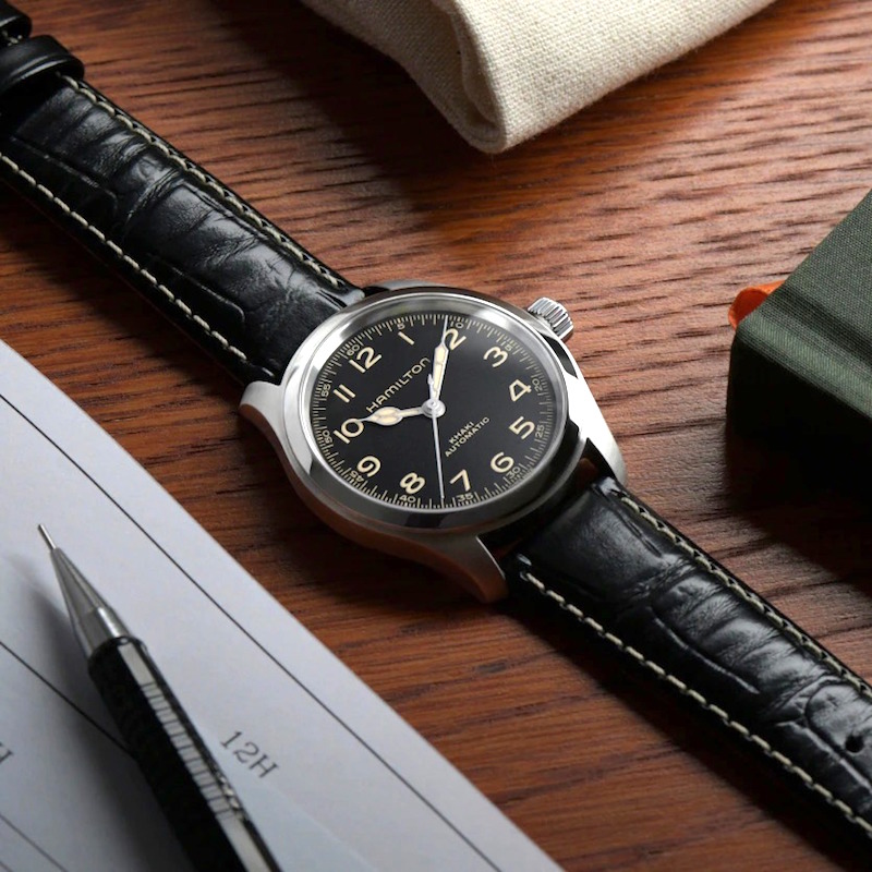 入荷。安心なカーキフィールド マーフオート38ミリ H70405730 ／ 国内