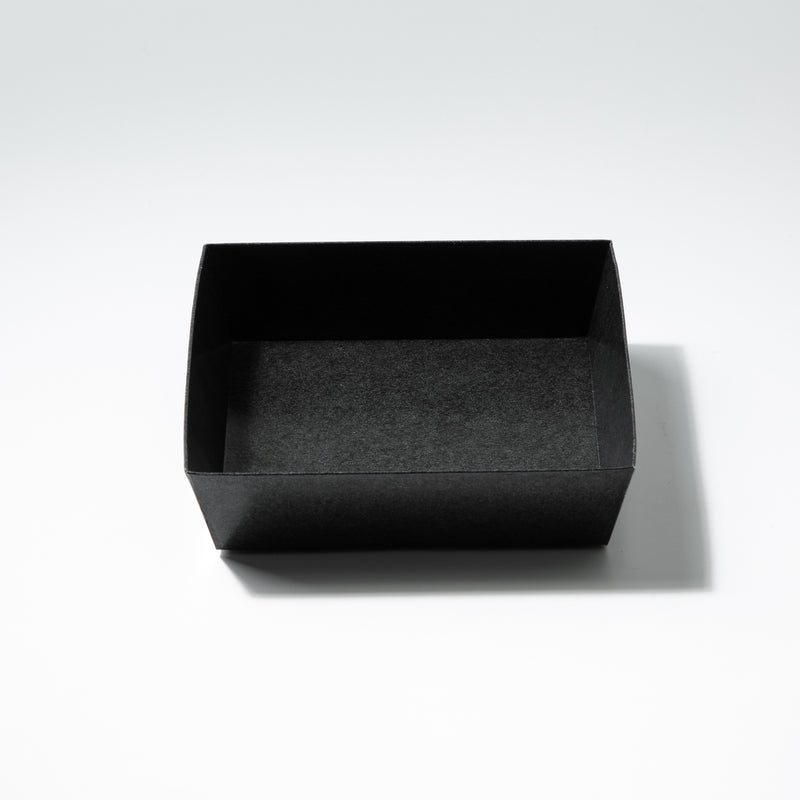 TAKE PACK】クラフトトレイ ロータイプ正方形 ブラック