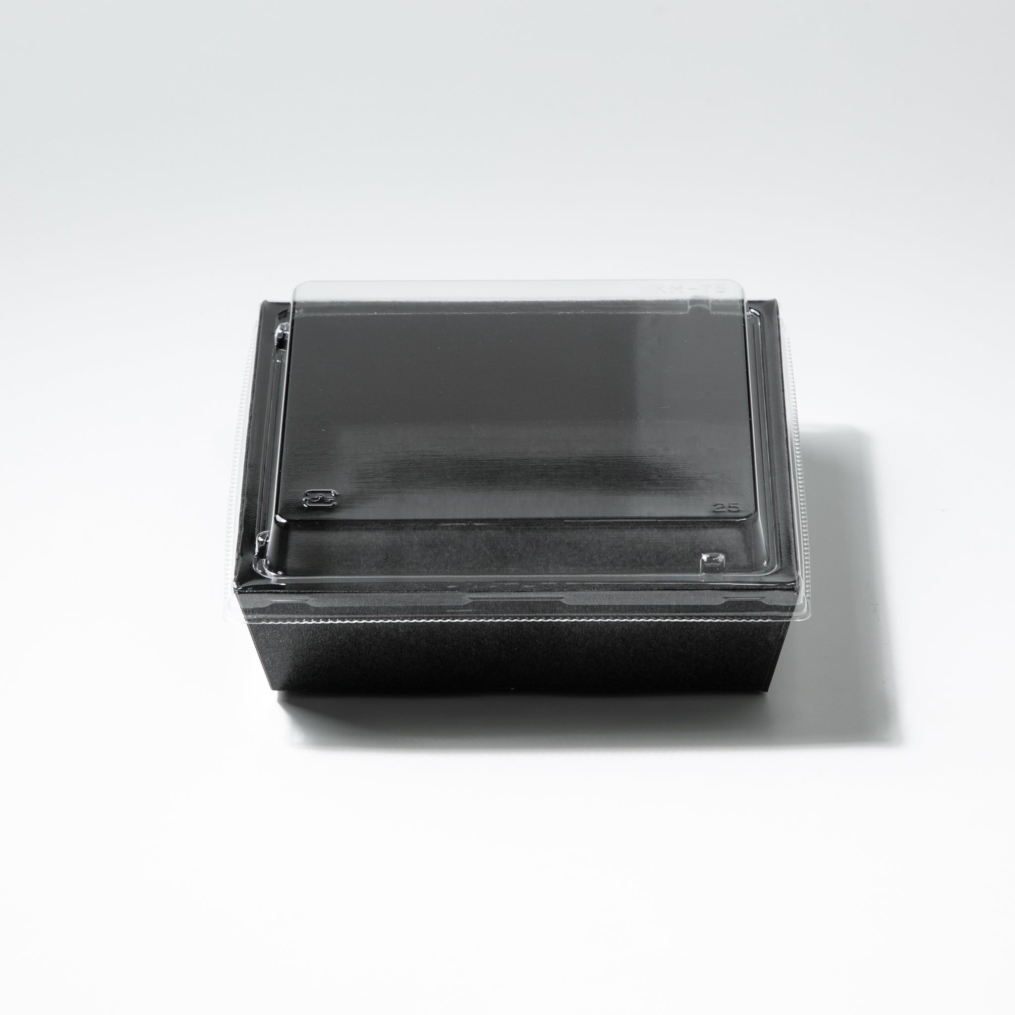 TAKE PACK】クラフトトレイ ロータイプ正方形 ブラック