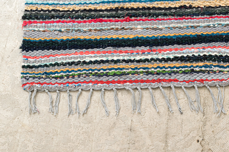 北欧家具 talo フィンランド製 トラースマッタ （裂き織りマット）