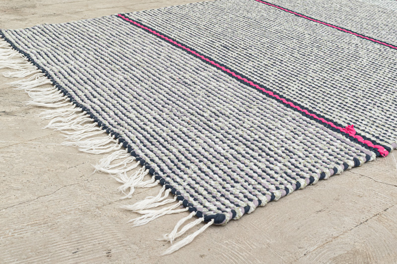 北欧家具 talo フィンランド製 トラースマッタ （裂き織りマット）