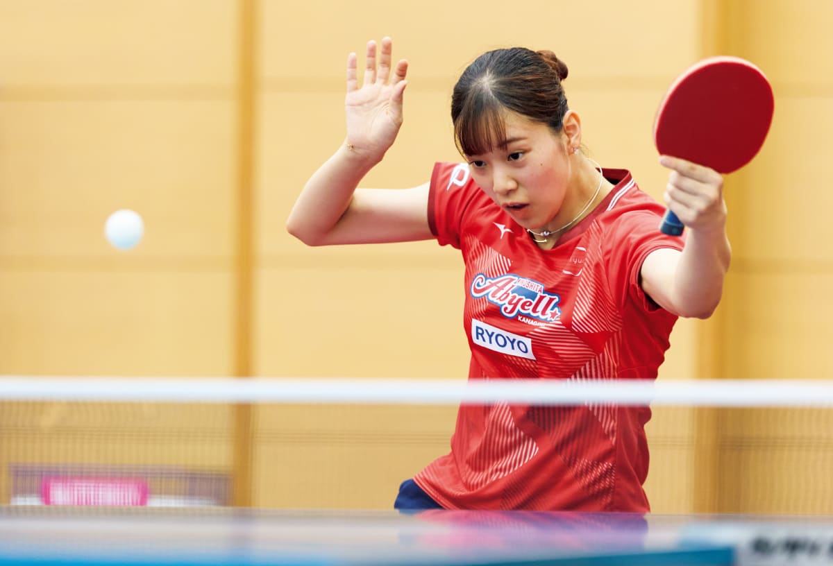 長﨑美柚（卓球）「3年後のオリンピックまで楽しんでプレーしたい」