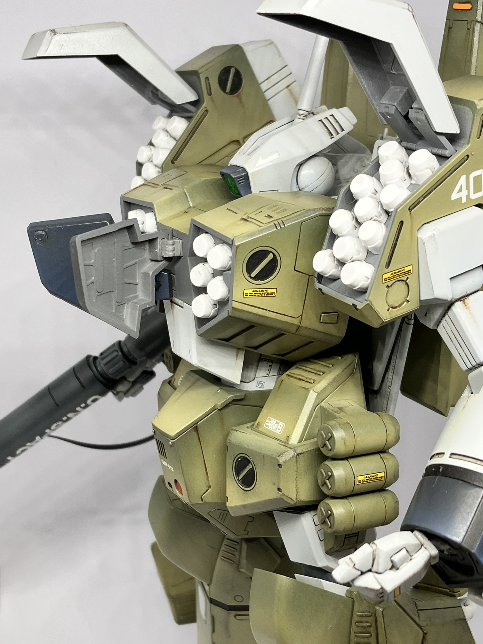 ハセガワ、アーマードバルキリーVF-1Aの制作後記です。カレー