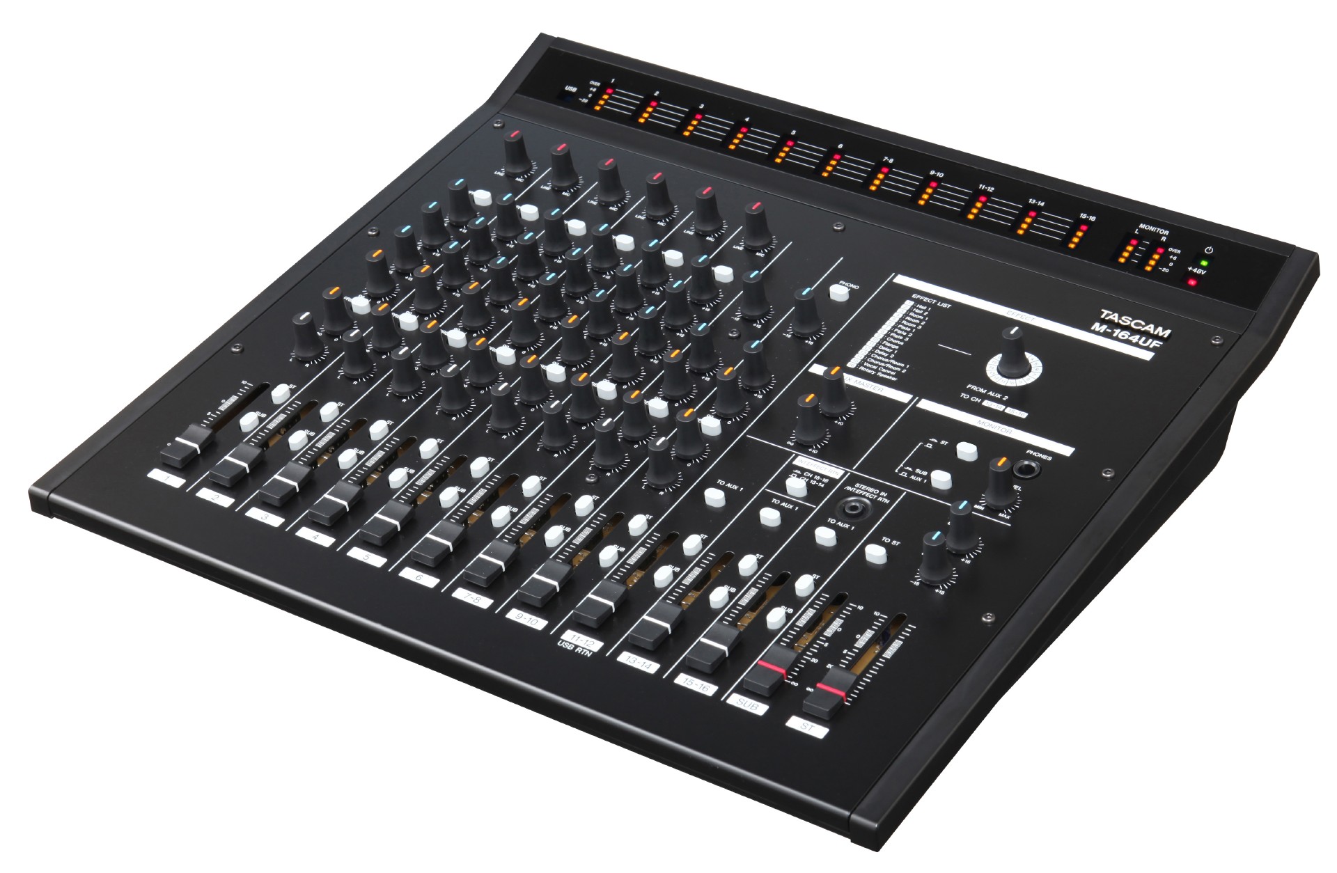 M-164UF | 16チャンネルアナログミキサー | TASCAM (日本)