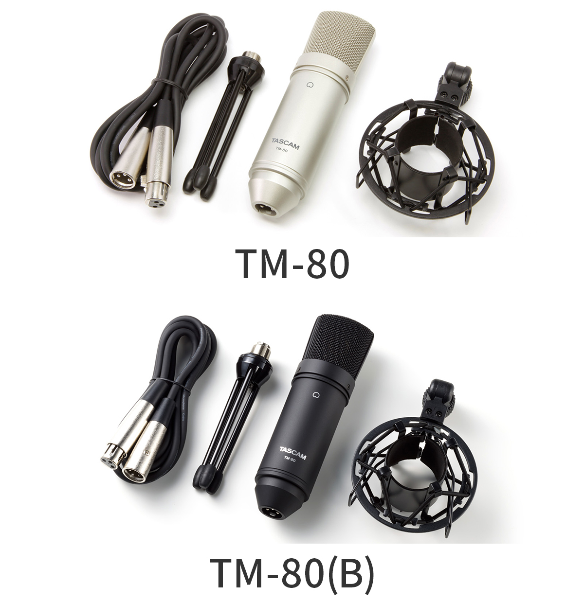 TM-80 | コンデンサーマイクロホン | TASCAM (日本)