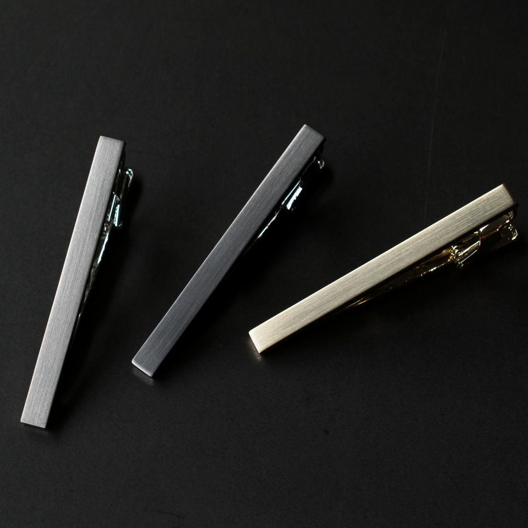 水引ラッピング】 ネクタイピン・カフスセット サテーナ加工 真鍮製