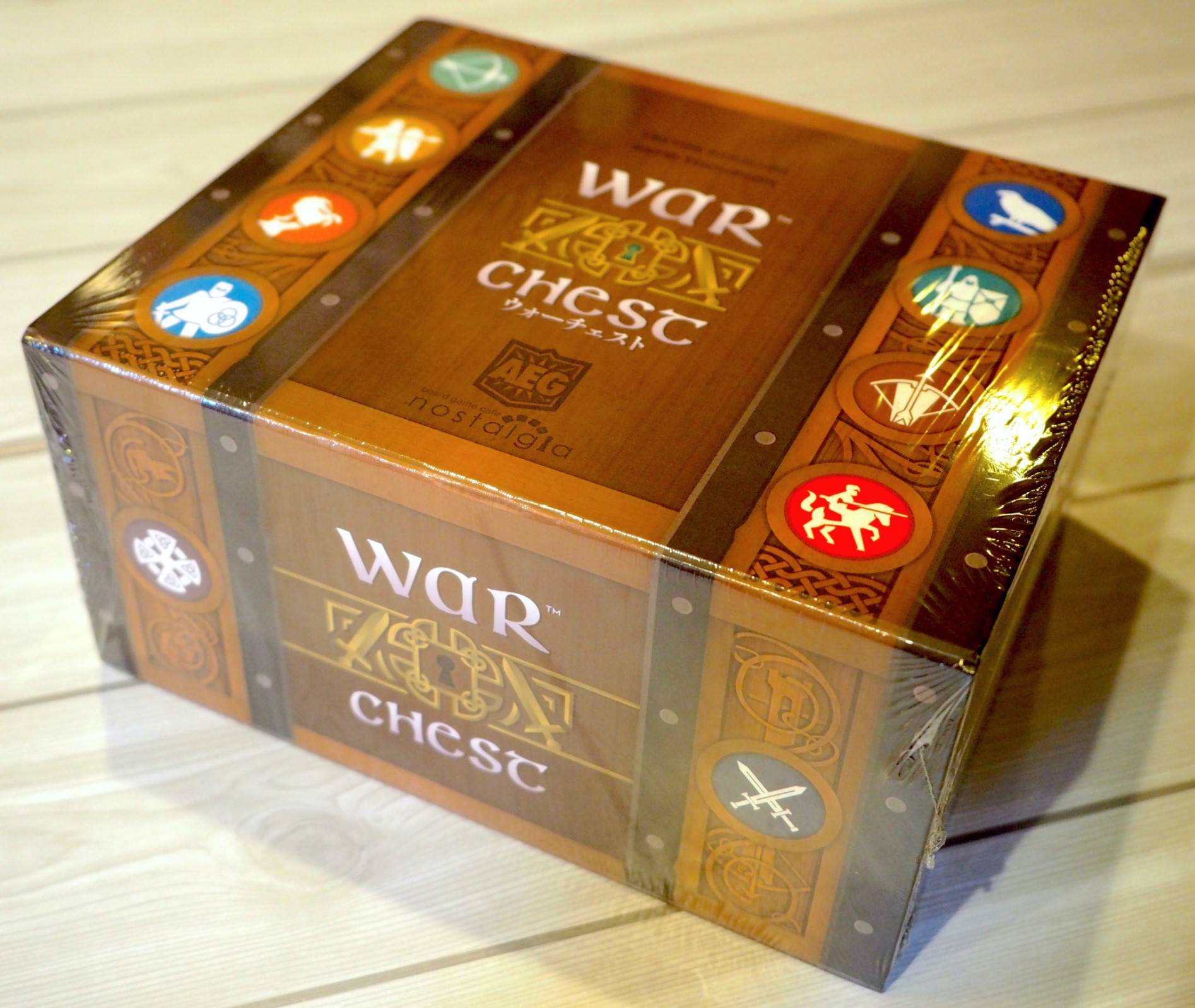 バッグビルド陣取り『ウォーチェスト』日本語版、4月上旬発売 - Table