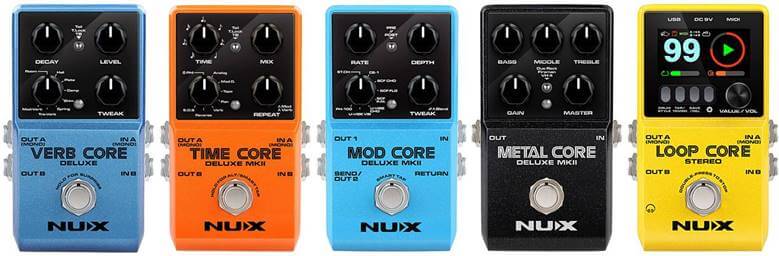 NUXからコンパクトタイプのエフェクター Core Seriesが登場！ | エレキ